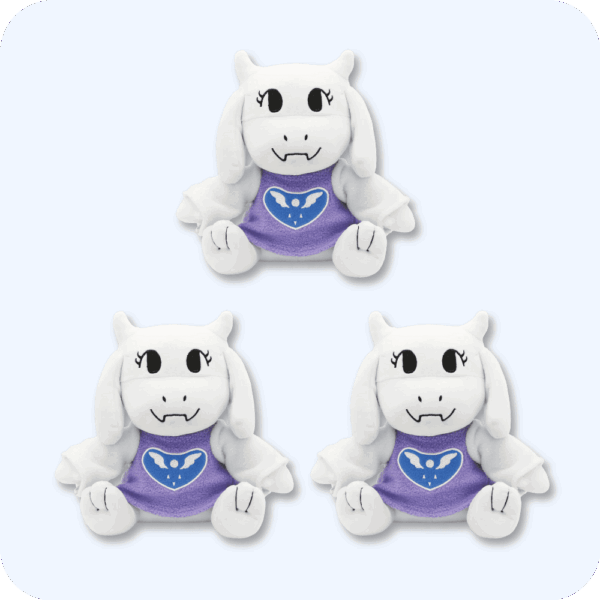 Undertale Toriel Plush 3PCS